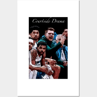 Courtside Drama Posters and Art